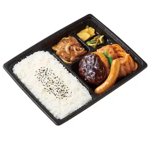 スポーツ弁当 から揚＆デミメンチ