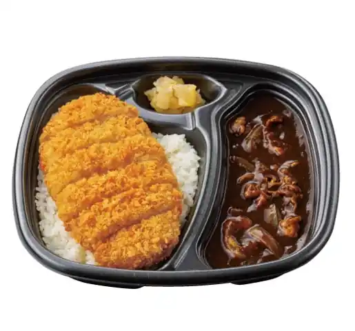 プレミアム牛肉黒カレー(ロースカツ)